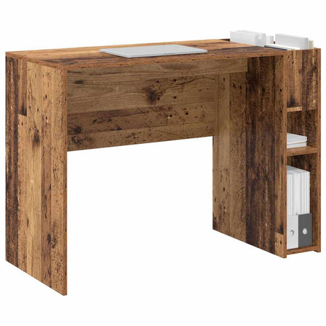 Vidaxl bureau oudhout bewerkt hout 109 x 50 x 78 cm