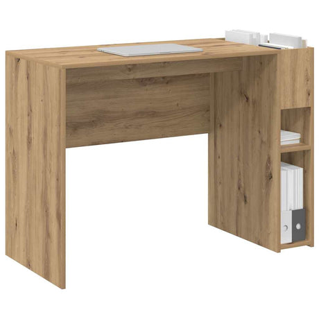 Vidaxl bureau artisan eiken bewerkt hout 109 x 50 x 78 cm
