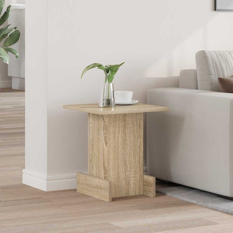 Vidaxl bijzettafel sonoma eiken 35,5 x 35 x 40 cm bewerkt hout