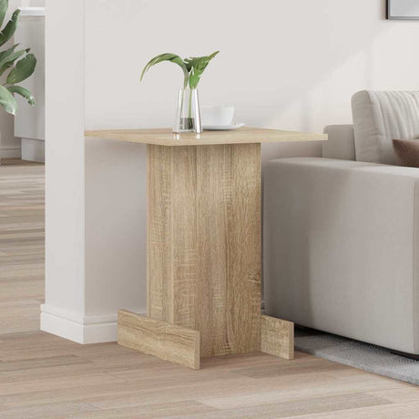 Vidaxl bijzettafel sonoma eiken 44,5 x 45 x 55 cm bewerkt hout