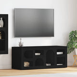 Vidaxl tv-kast elst 100 x 35 x 40 cm zwart bewerkt hout