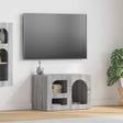 Vidaxl tv-kast elst 60 x 35 x 40 cm grijs sonoma bewerkt hout