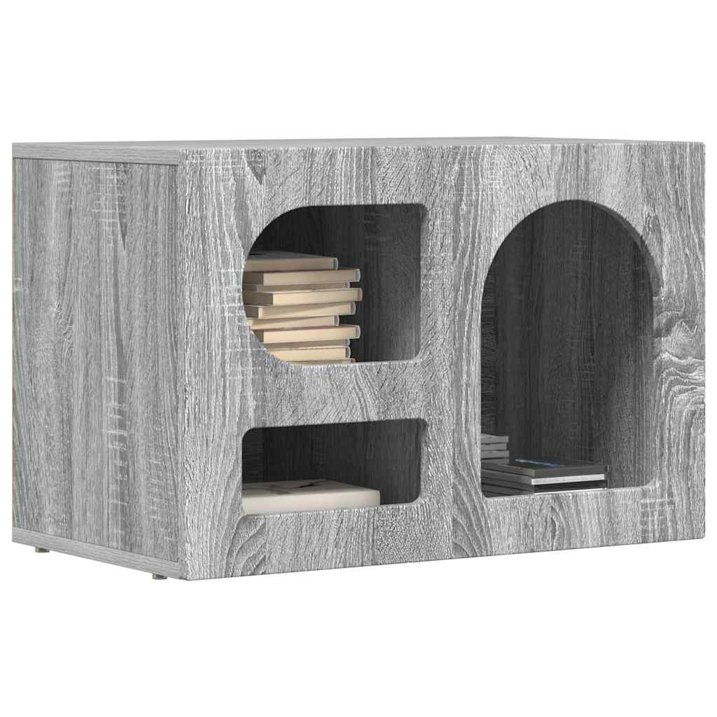 Vidaxl tv-kast elst 60 x 35 x 40 cm grijs sonoma bewerkt hout
