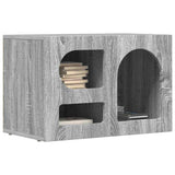 Vidaxl tv-kast elst 60 x 35 x 40 cm grijs sonoma bewerkt hout