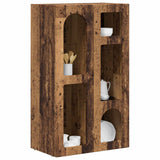 Vidaxl dressoir elst oudhout 59 x 35 x 100,5 cm bewerkt hout