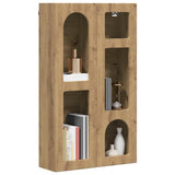 Vidaxl hangkast elst artisanaal eiken 59 x 20 x 100 cm bewerkt hout