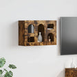 Vidaxl hangkast elst gerookt eiken 60 x 20 x 40 cm bewerkt hout
