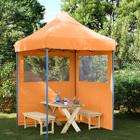 Vidaxl partytent 200 x 200 x 306 cm oranje oxford stof