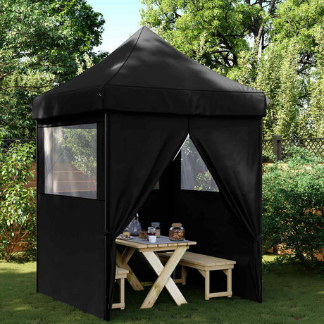 Vidaxl partytent 200 x 200 x 306 cm zwart oxford stof