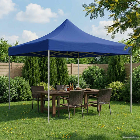 Vidaxl partytent 291 x 291 x 315 cm blauw oxford stof
