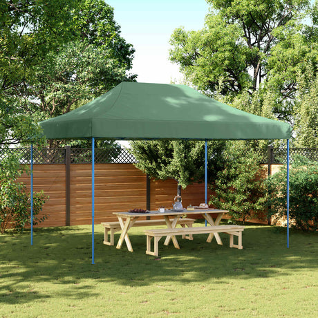 Vidaxl partytent 279 x 410 x 315 cm groen oxford stof