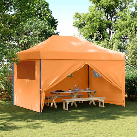 Vidaxl partytent 279 x 410 x 315 cm oranje oxford stof