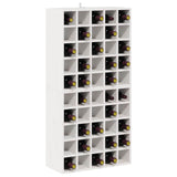 Vidaxl wijnrek 2 st wit 56 x 25 x 56 cm massief grenenhout