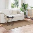 Vidaxl binnen- en buitentapijt agira naturel 170 x 120 cm polyester