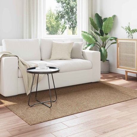Vidaxl binnen- en buitentapijt agira naturel 230 x 160 cm polyester