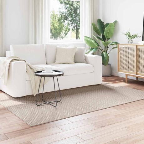 Vidaxl vloerkleden rechthoekig faro crème 230 x 160 cm polyester