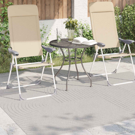 Vidaxl binnen- en buitentapijt palmeras crème 230 x 160 cm polyester