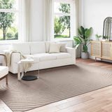 Vidaxl binnen- en buitentapijt palmeras beige 280 x 200 cm polyester
