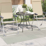 Vidaxl binnen- en buitentapijt palmeras groen 80 x 150 cm polyester