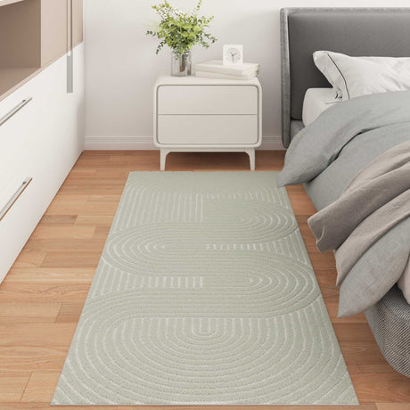 Vidaxl binnen- en buitentapijt palmeras groen 80 x 200 cm polyester