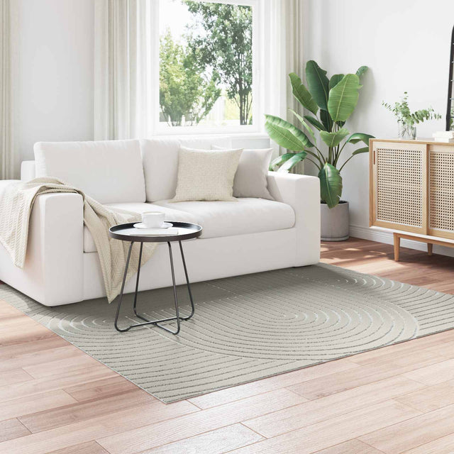 Vidaxl binnen- en buitentapijt palmeras groen 200 x 200 cm polyester