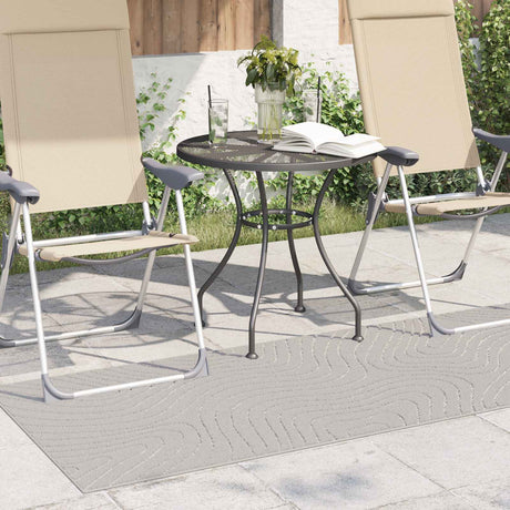 Vidaxl binnen- en buitentapijt palmeras crème 150 x 80 cm polyester