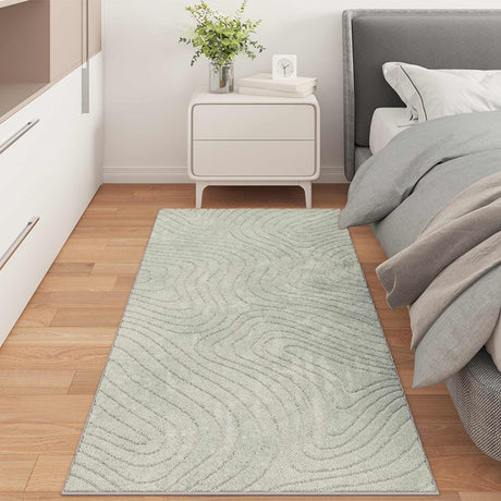 Vidaxl binnen- en buitentapijt palmeras groen 80 x 200 cm polyester