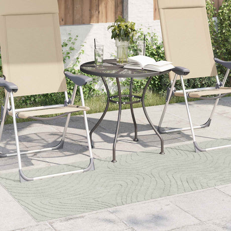 Vidaxl binnen- en buitentapijt palmeras groen 80 x 200 cm polyester