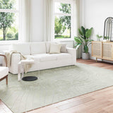 Vidaxl binnen- en buitentapijt palmeras groen 240 x 340 cm polyester