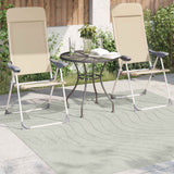 Vidaxl binnen- en buitentapijt palmeras groen 120 x 120 cm polyester
