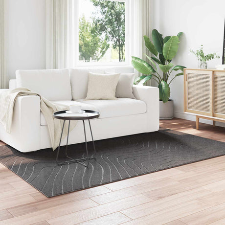 Vidaxl binnen- en buitentapijt palmeras antraciet 230 x 160 cm
