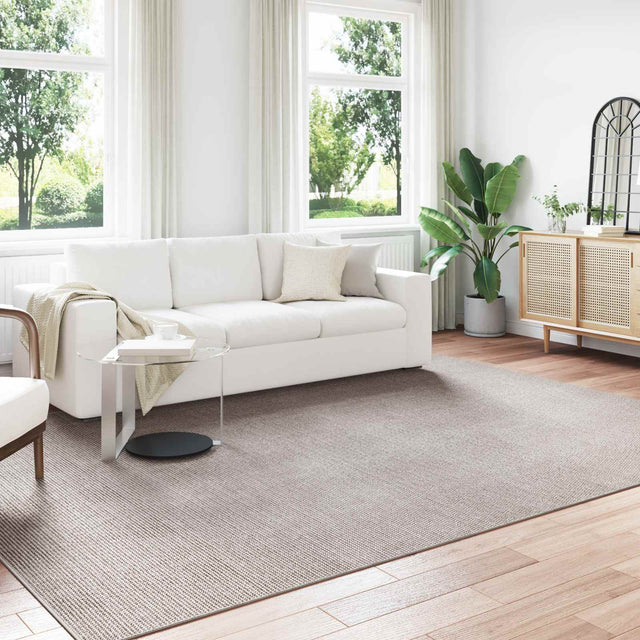 Vidaxl binnen kleed lugo crème en taupe 200 x 280 cm polyester