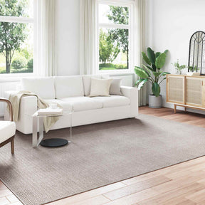 Vidaxl binnen kleed lugo crème en taupe 240 x 340 cm polyester