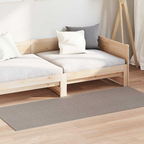 Vidaxl binnen kleed lugo taupe 80 x 150 cm polyester