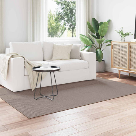 Vidaxl binnen kleed lugo taupe 120 x 170 cm polyester
