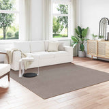 Vidaxl binnen kleed lugo taupe 240 x 240 cm polyester