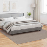 Vidaxl binnen kleed lugo taupe 240 x 240 cm polyester