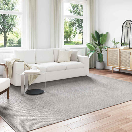 Vidaxl binnen kleed lugo crème en grijs 200 x 280 cm polyester