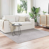 Vidaxl binnen kleed lugo crème en grijs 120 x 120 cm polyester