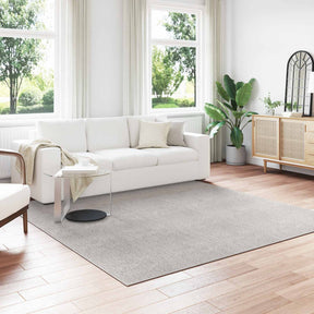Vidaxl binnen kleed lugo crème en grijs 240 x 240 cm polyester