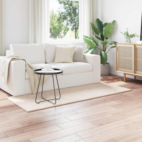 Vidaxl vloerkleden rechthoekig sirolo beige 150 x 80 cm polyester