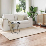 Vidaxl vloerkleden rechthoekig sirolo beige 170 x 120 cm polyester