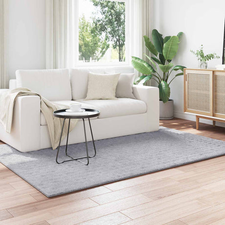 Vidaxl binnen kleed sirolo grijs 140 x 200 cm polyester medium pile