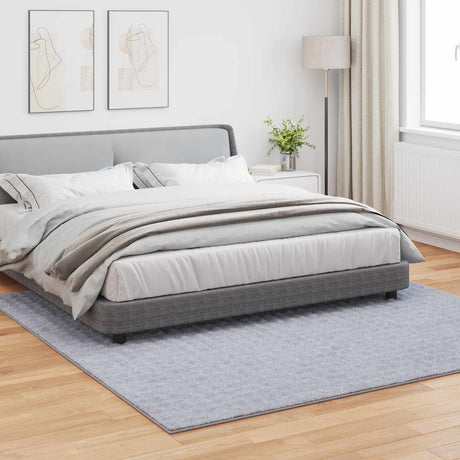 Vidaxl vloerkleden vierkant sirolo grijs 240 x 240 cm polyester
