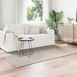 Vidaxl binnen kleed galati crèmekleurig 200 x 140 cm polyester