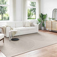 Vidaxl binnen kleed galati crèmekleurig 340 x 240 cm polyester