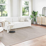 Vidaxl binnen kleed galati beige 280 x 200 cm polyester