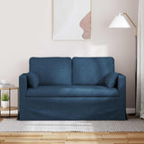Vidaxl bank blauw 139 x 78 x 80 cm stof