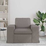 Vidaxl bank taupe 103 x 80 x 82 cm stof