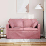 Vidaxl bank roze 138 x 78 x 80 cm fluweel